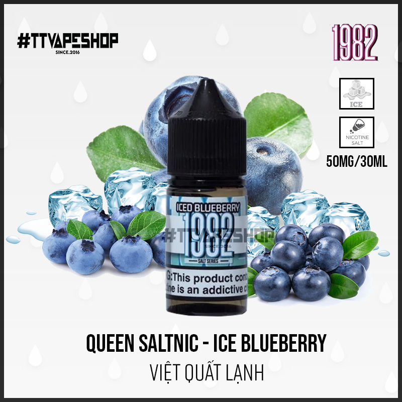 Juice Salt Mg Mg Ml Ice Blueberry Vi T Qu T L Nh