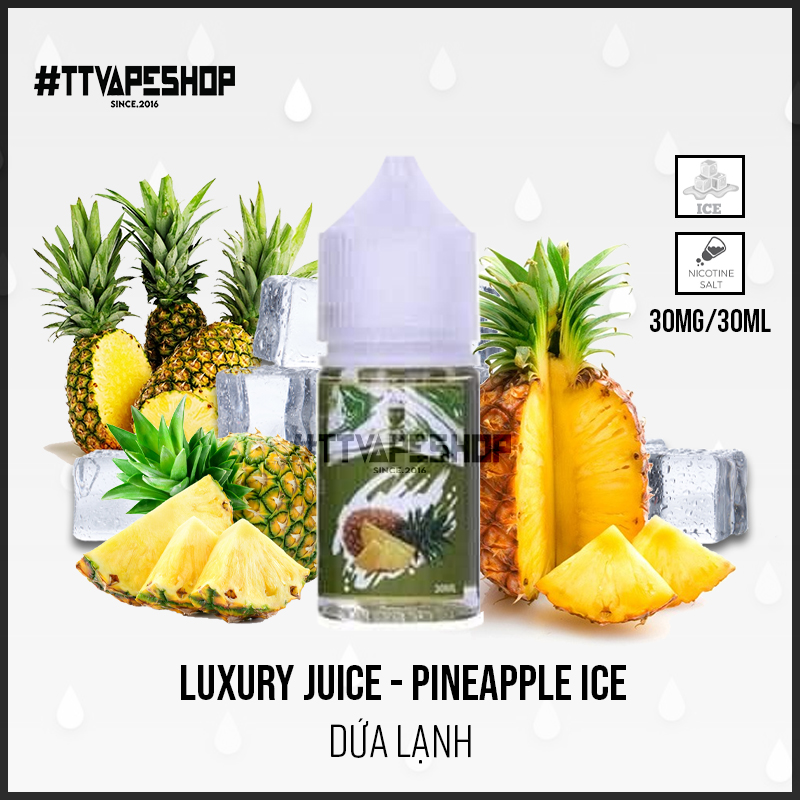 Luxury Juice Mg Ml Pineapple Ice D A L Nh