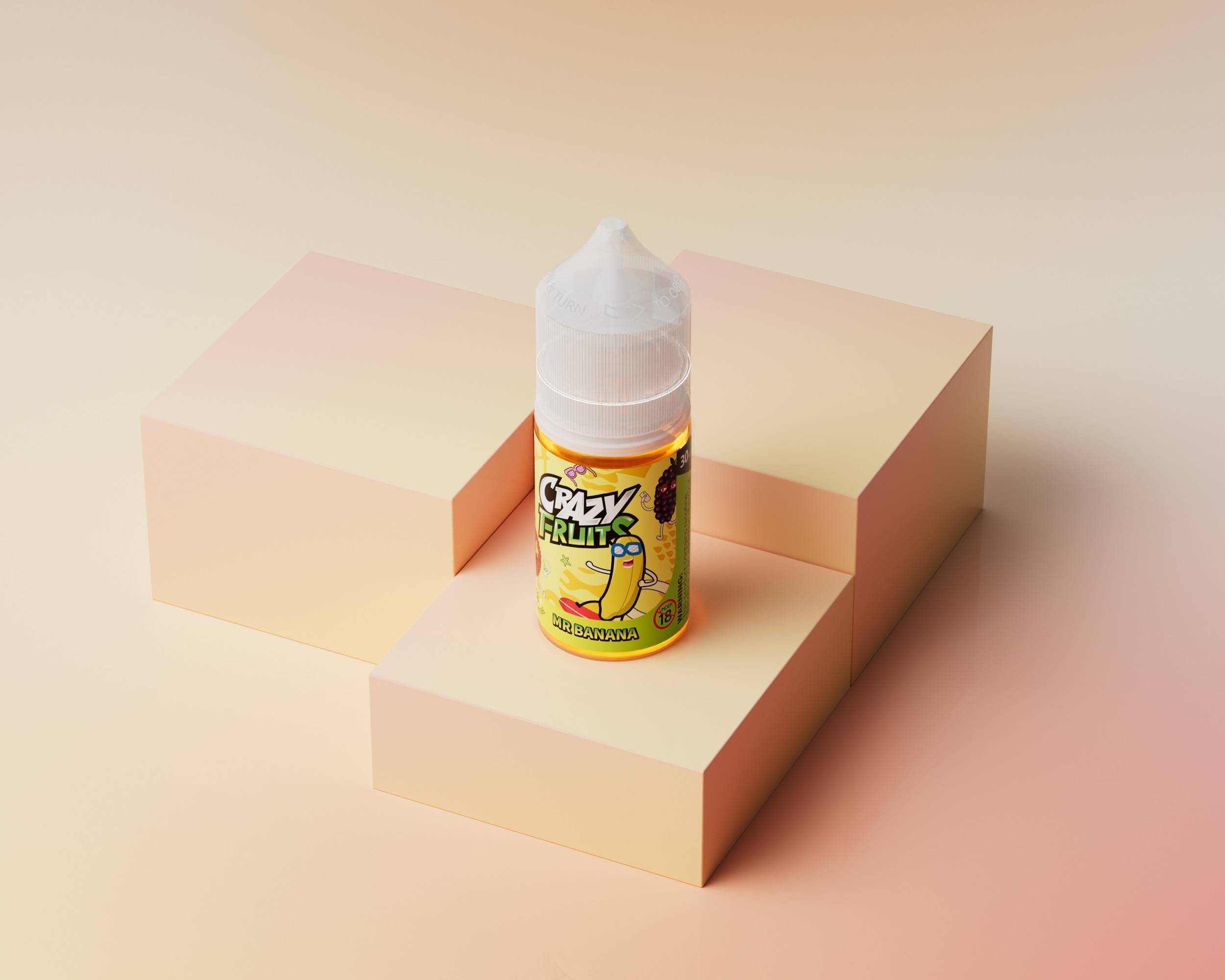 Mr Banana Tokyo Crazy Fruits Nic Salt Series | De Vapours Area
