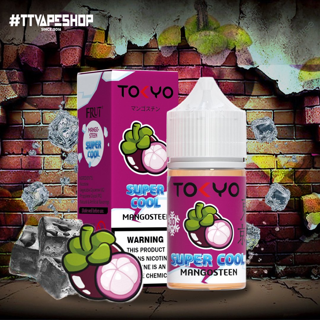 Tokyo Super Cool Salt Nic 30ml/35mg/50mg - Hàng Chính Hãng - Hà Nội Pod System